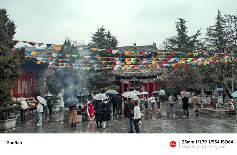 雨后的广仁寺#旅行雨后的广仁寺#旅行